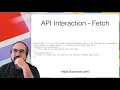 Programming User Interfaces - Javascript and APIs