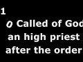 Hebrews 5 KJV Bible with Synced Text King James Version Reading Study