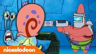 spongebob patrick menjaga gary nickelodeon bahasa