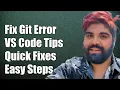 Fixing Visual Studio Code Git Error Failed to Execute Solutions Explained