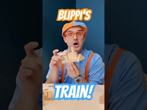 Bada Bing Bada BOOM! 💥 Blippi Builds a Blue Train! 🚂