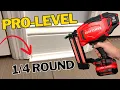 HOW TO Finish Quarter Round Trim Craftsman V20 Battery Brad Nailer REVIEW