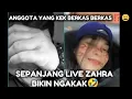 ZAHRA BIKIN CREW INDOSIAR NYERAH DENGAN KEPOLOSANNYA🤣🤣 #zahrada7 #zahracore