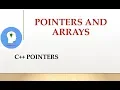 C Pointers Pointers and Arrays