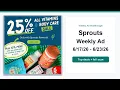 Sprouts Weekly Ad 26 - 26 Best Deals