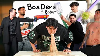 Boş Ders 5. Bölüm I SINIFTA İĞNELİ DART İLE VURULMAK..