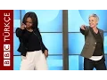 Michelle Obama dan Ellen DeGeneres in programinda dans gosterisi - BBC TURKCE