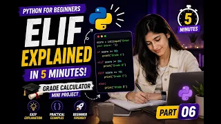 Python Elif Made Easy Grade Calculator Project