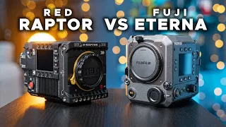 fujifilm eterna 55 vs red raptor first impressions