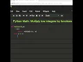 multiply two integers by functions