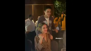 عمرو دياب يغن ي سنة حلوة يا جميل عيد ميلاد كنزي وعبدالله 