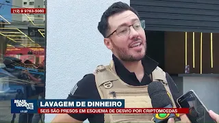 Seis são presos em esquema de desvio de dinheiro por criptomoedas