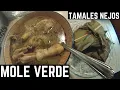 Mole Verde de Pollo con Tamales Nejos Estilo Guerrero 2021