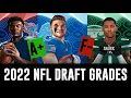 Full 2022 NFL Draft Grades Grading all 32 NFL Draft Classes