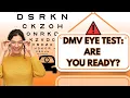 Wearing Glasses for the DMV Test WATCH THIS FIRST