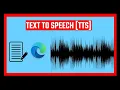 What is text to speech or TTS algorithm convert text to speech your TTS python code