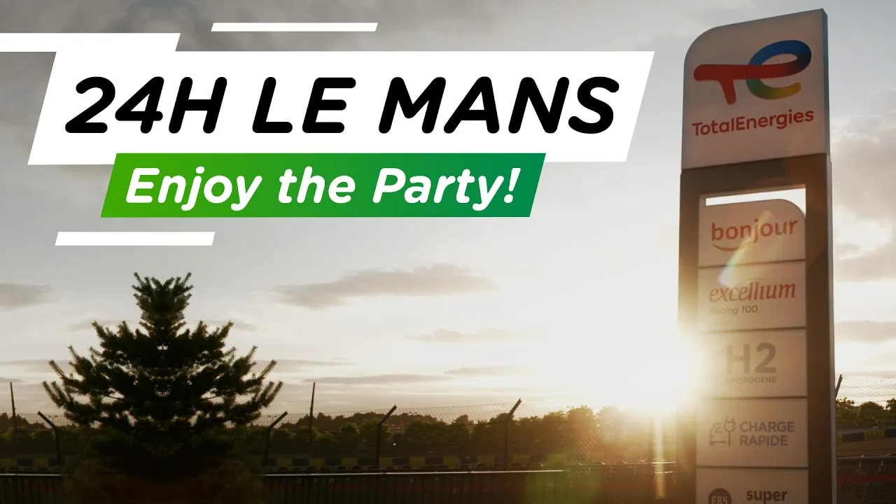 Enjoy the Party! 24H Le Mans 2022 with TotalEnergies : Youtube video player