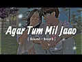 Lagu Agar Tum Mil Jaao [ Slowed + Reverb ] | Shreya Goshal | Hindi Lofi