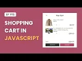 Create a Dynamic E-Commerce Shopping Cart in Javascript
