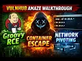 VulnHub Amaze 1 Full Walkthrough - Jenkins Groovy Exploit Container Breakout Lateral Movement