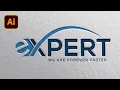 Professional Typography Logo Design in Illustrator Illustrator Tutorial