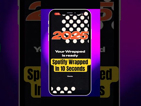 How to See Spotify Wrapped 2025 |  How to Check Your Spotify Wrapped #spotifywrapped #spotify #short