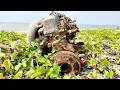 I restored an engine that was abandoned on the coast for many years