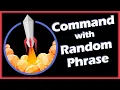 EASILY use random words or phrases in commands with StreamElements