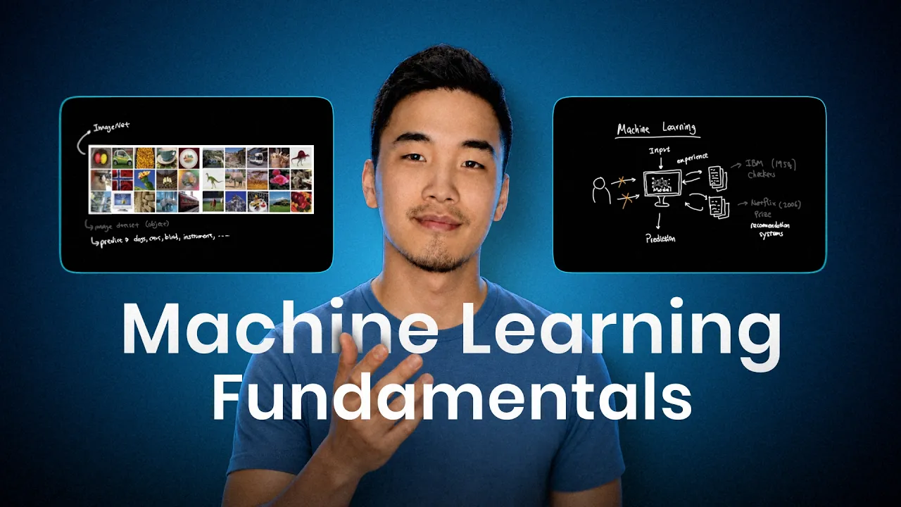 How Machine Learning Works, End to End (Full Basics): video thumbnail