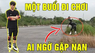 [Gcaothu Vlog] Một buổi đi chơi ai ngờ gặp nạn cái kết cực thốn -Lần Trượt Patin để đời