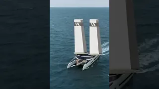 ‘The target was to do ten knots boat speed and ten knots wind’ #luxuryyachts  #luxuryyachtlife