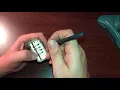 How to decode a combination lock Master M175