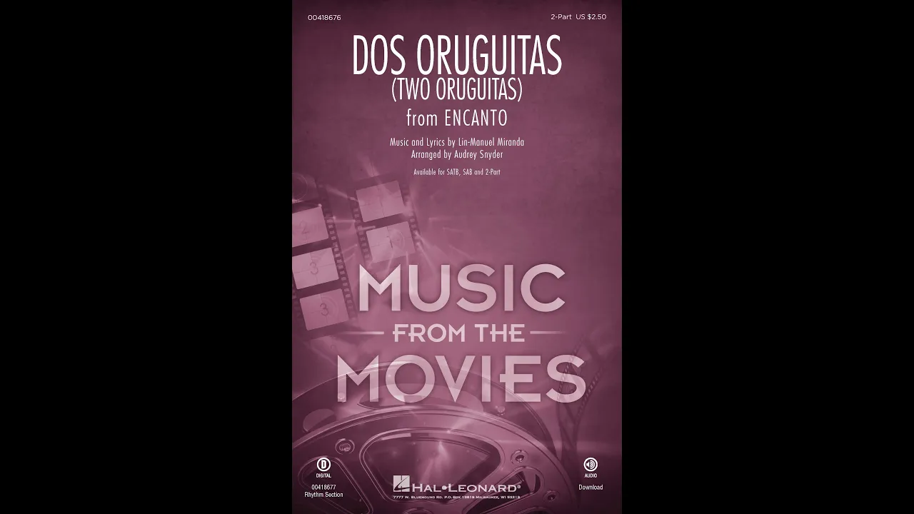 Dos Oruguitas (from Encanto) (2-Part Choir) - Arranged by Audrey Snyder