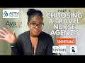 PART 2 Choose the BEST Travel Nursing Agency
