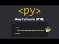 PyScript - Run Python in the Browser THE END of JavaScript
