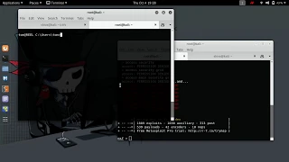 Command shell to meterpreter using powershell