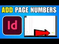 How To Add Page Numbers In Adobe InDesign 2026 Complete Guide