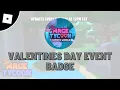 How to get Valentines Day Event badge in Mage Tycoon roblox