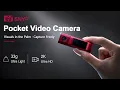 SNYP Pocket Camera - Tiny 2K Camera With Retro Film Filters