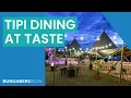 Taste Bundaberg Festival Tipi Dining
