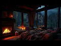 Download Lagu Bedroom Haven - Thunderstorm, Fireplace \u0026 Dimmed Lights