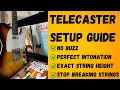 Download Lagu Telecaster Setup Guide | How to get NO buzz, PERFECT intonation and SMOOTH playability