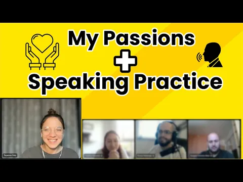 A1: lição de listening — Live session #3: Our passions | Miss Honey 🍯