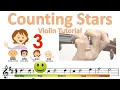 Lagu OneRepublic - Counting Stars sheet music and easy violin tutorial