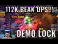 WOTLK CLASSIC - 112k PEAK DPS DEMO WARLOCK