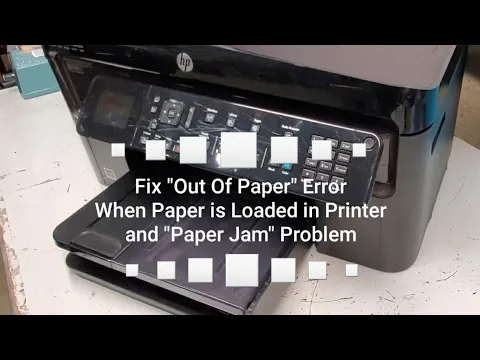 Download MP3 HP Photosmart Premium C410a C309a Fix Paper Out and Jam Problem