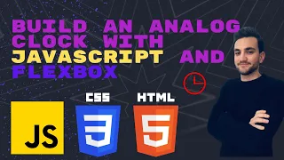 Build a SIMPLE DIGITAL CLOCK using JAVASCRIPT AND FLEXBOX