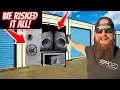 We spent 2000 on two safes in a storage unit