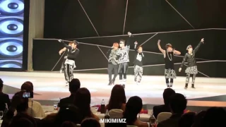 fancam 131128 bts no more dream at thai super model contest 2013
