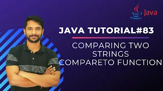 CompareTo Function in Java Java String Programming In Hindi